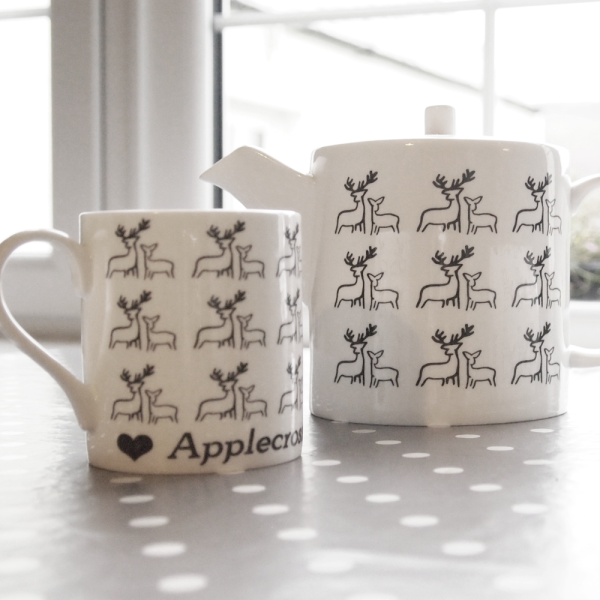 Deer Teapot Mugs Teaset by Clement Design