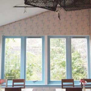 Birds on Wire Wallpaper by Clement Design at Walled Garden