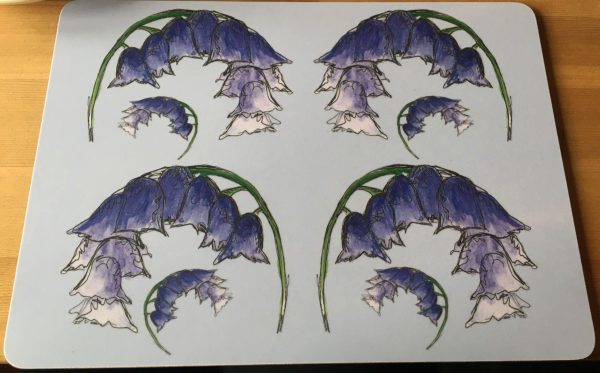 Scottish Bluebells Placemat by Clement Design