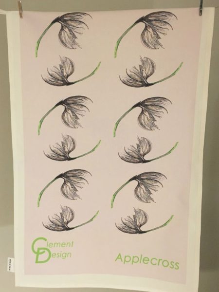 Cotton Grass Teatowel by Clement Design