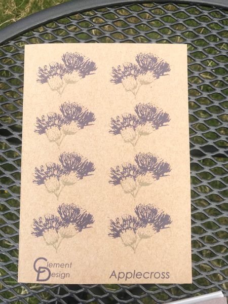 Thistle Eco Jotter by Clement Design