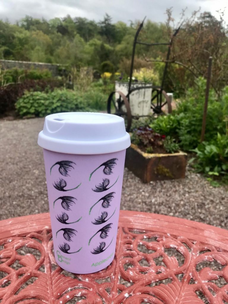 Cotton Grass Travel Mug by Clement Design