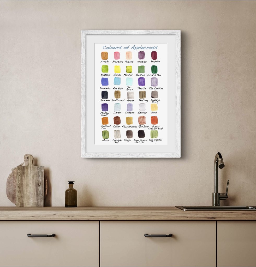 Colours of Applecross Print
