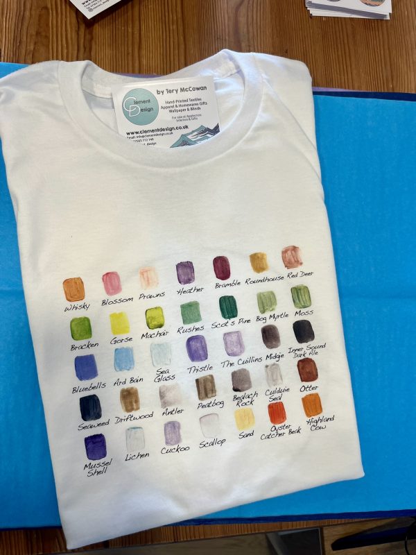 White Colours of Applecross T-Shirt - Image 3