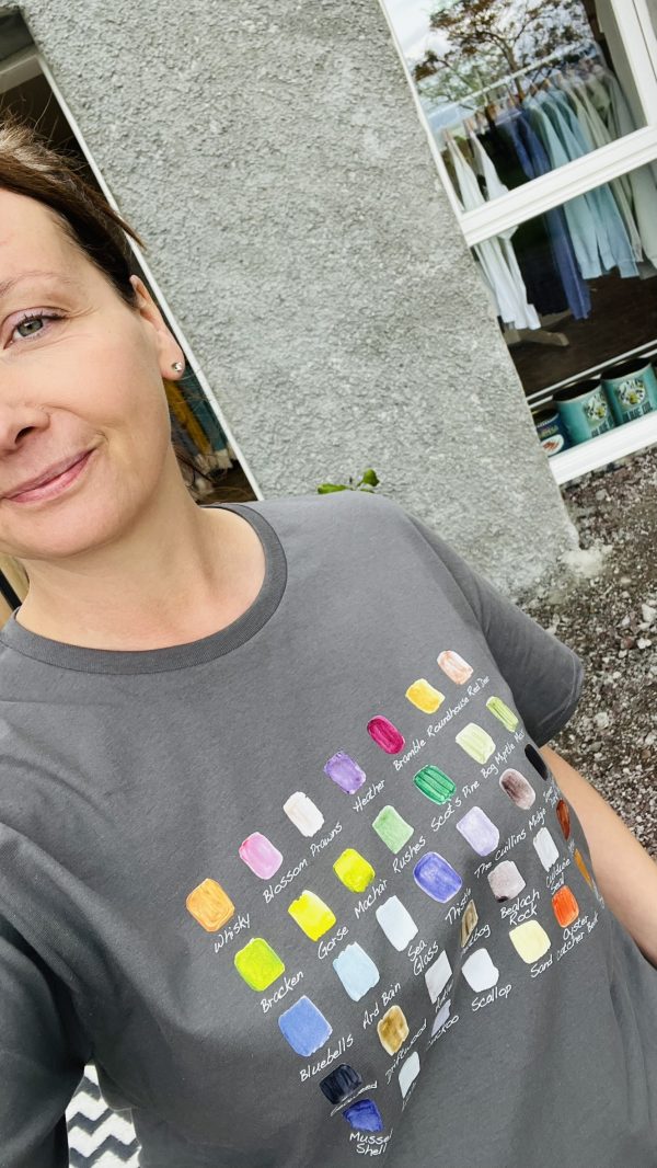 Grey Colours of Applecross T-Shirt - Image 3