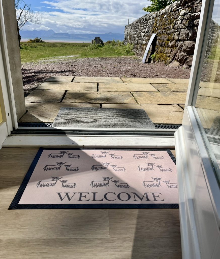 Highland Coo Doormat