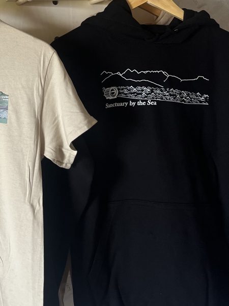 Sanctuary by the Sea - Applecross Sauna Black orSand Hoody